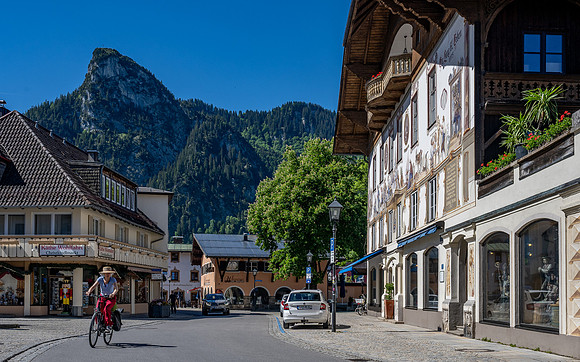 Oberammergau town centre