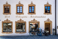 A traditional shoemaker's shop
