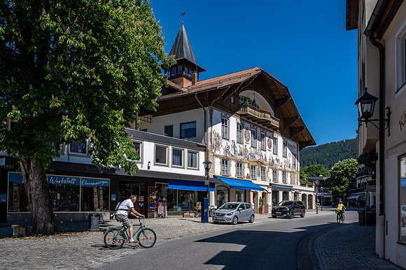 Oberammergau town centre