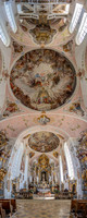 A 180 degree vertical panorama of the  Parish Church of St. Peter and St. Paul
