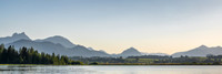 Hopfensee and the Allgäu and Ammergau Alps