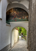Traditional street art