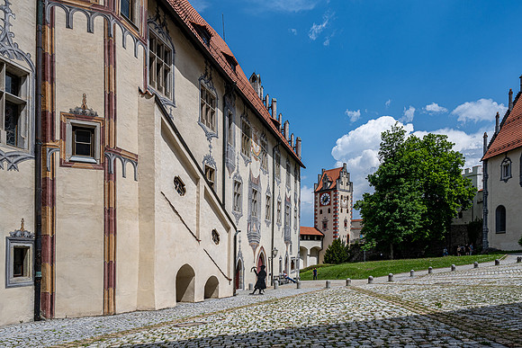 Central courtyard, High Castle