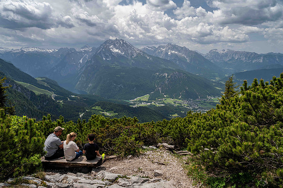 View of Schönau Am Königssee from the Eagle's Nest