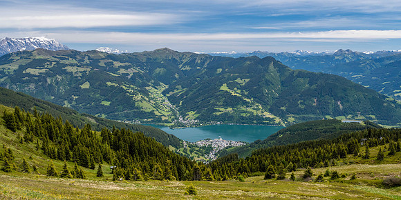 Panoramic view of Zell am See