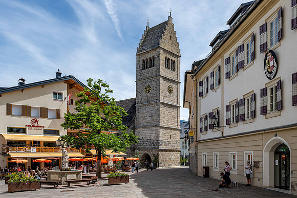 The Stadtplatz in Zell am See
