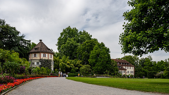 The Palace formal gardens