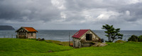 Old buildings along Tórshavn shoreline