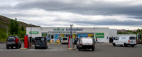 A typical petrol station