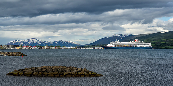 Borealis alongside in Akureyri