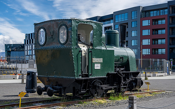 Minør - one of only 2 trains in Iceland