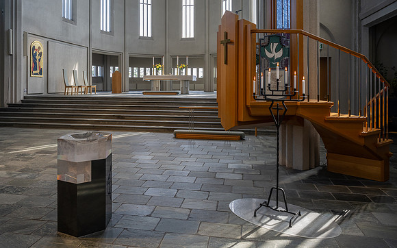 Hallgrímskirkja Church Altar