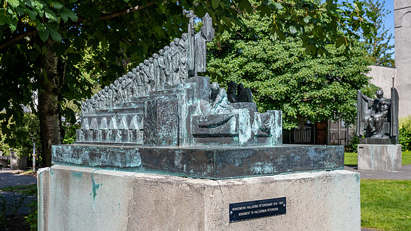 Monument to Hallgrímur Pétursson (Icelandic Poet and Minister)