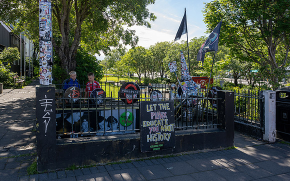 Punk Museum (in a converted convenience)
