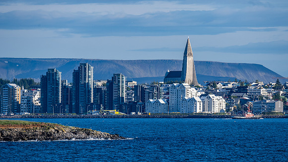 Hallgrímskirkja Church and Reykjavik City