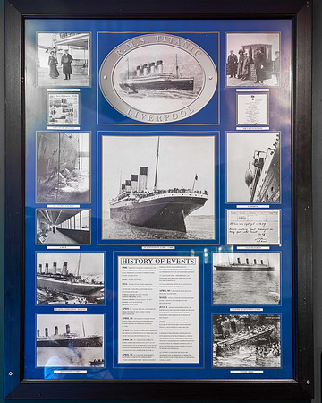 Titanic Memorabilia in Kelly's Bar