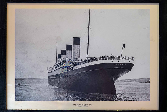 Titanic Memorabilia in Kelly's Bar