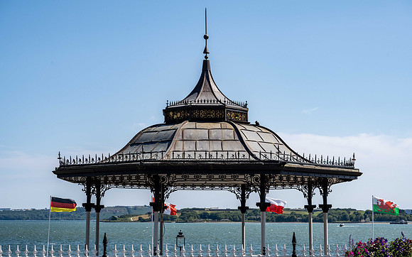 The Bandstand on the waterfront