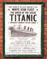 Advert for the Titanic maiden voyage