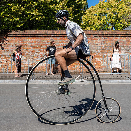 National Penny Farthing Championships, Evandale