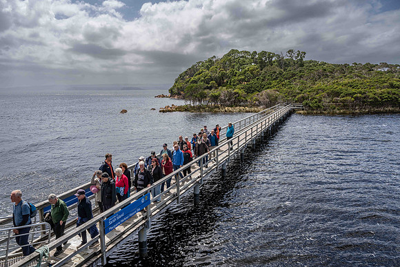 Causeway to Sarah Island