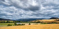 Landscape along the B61 near Karanja
