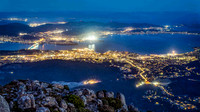 Hobart from Mt. Wellington
