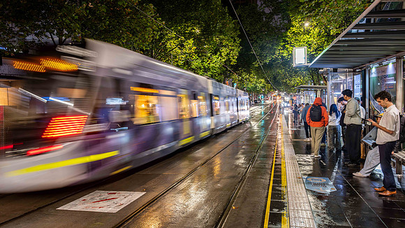 Melbourne Tram, Bourke Street