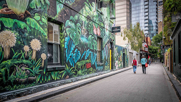 Mural on Meyers Place