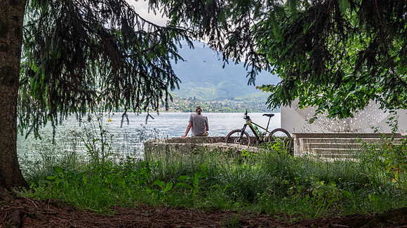 At Rest on Lake Annecy, France