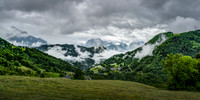 Low cloud, Serraval, France