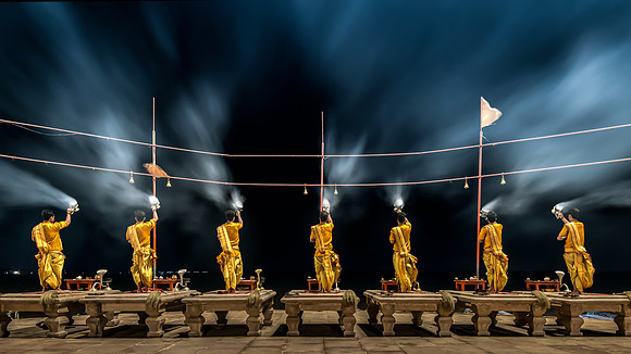 Aarti Ceremony, Varanasi, India