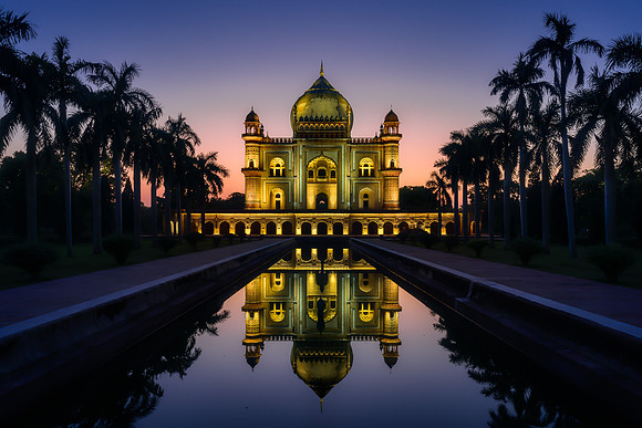 Safdarjung Sunset, Delhi, India