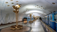 Bodomzor Metro Station, Tashkent, Uzbekistan