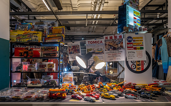 Taipei Fleamarket - Matchbox Cars Stall
