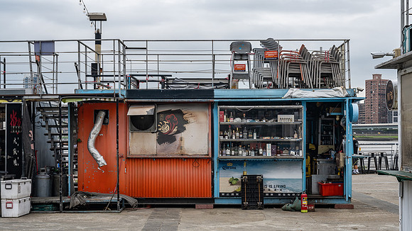 Bar in a Shipping Container
