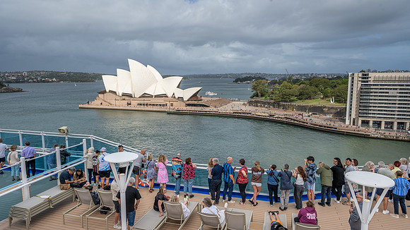 Sydney Opera House from Discovery Princess