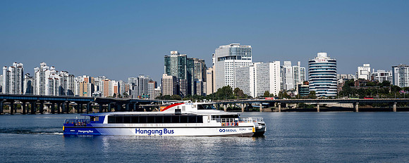Hangang Park and Banpo Bridge