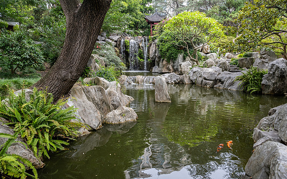 Inside the Chinese Garden of Friendship