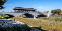 Namcheongyo Bridge with Cheongyeonru