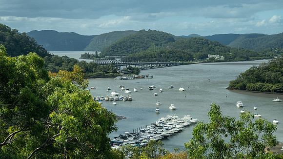 Pacific Motorway over Hawkesbury River