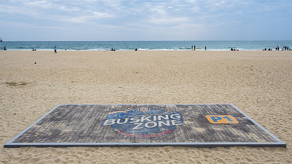 Busking Zone - Haeundai Beach