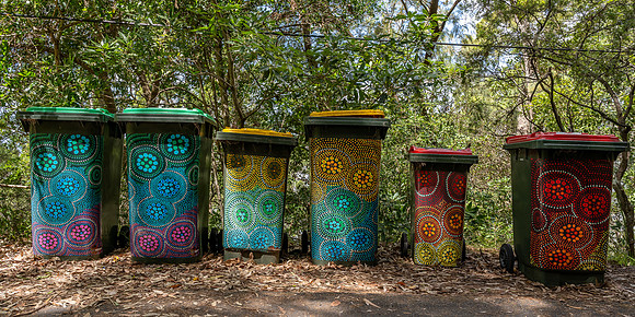 Rubbish Bins on Dangar Island