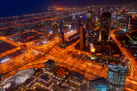 View from the Burj Al Khalifa