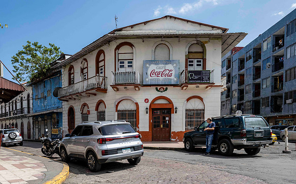 The oldest café in Panama City: Café Coca-Cola, established in 1875