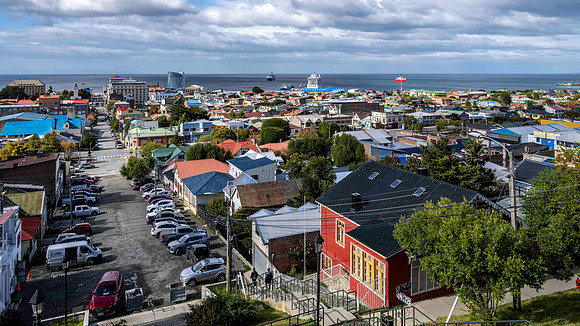 View over Punta Arenas City