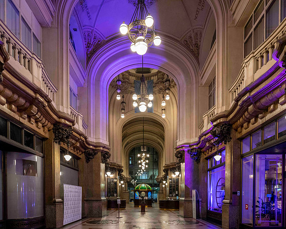 Palacio Barolo building entrance hall