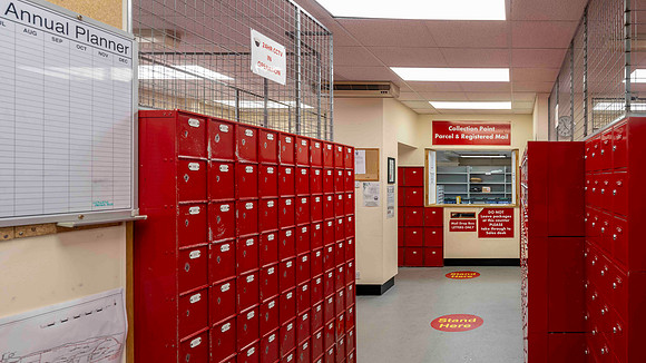Inside the Post Office
