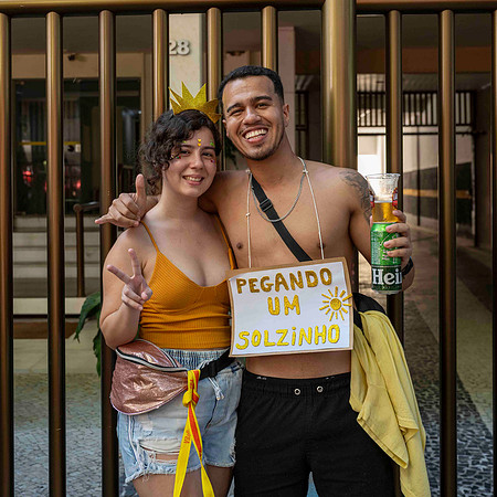 Carnival revellers