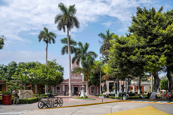 Colonial Library Building in Barranco